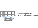 Zwischenprofil GU Schema E P1682 Gr. 33 9-40413-33-0-1