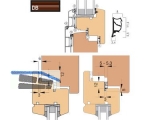 Fensterdichtung AFK2054-DB/2 dunkelbraun, VPE 200 lfm