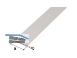 Flachstange Alu 1000x15x2mm eloxiert, 473013