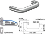 Drckerlochteil PLUS 8100 Alu F1 8 mm Vierkant 90050060417