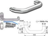 Drckerlochteil PLUS 8100V Alu F1 8 mm Vierkant 90050060388