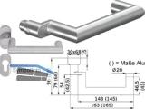 Drckerlochteil PLUS 8907A Alu F1 8 mm Vierkant 90050060390