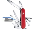 Offiziersmesser rot mit gro Blister 1.3713.B1