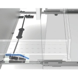 BLUM Frontstabilisierung fr Tandembox, KS R7037 staubgrau