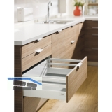 BLUM Tandembox Relinghalter fr verstellbare Reling, seidenwei