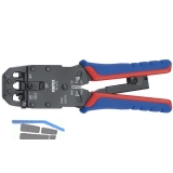 KNIPEX Crimpzange fr Westernstecker 4/6/8-polig Lnge 200 mm