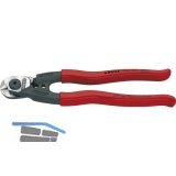 KNIPEX Drahtseilschere Lnge 190 mm fr Drahtseile bis  6 mm