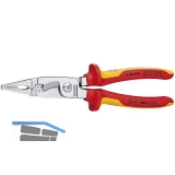 KNIPEX Elektro-Installationszange VDE mit 6 Funktionen Lnge 200 mm