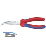 KNIPEX Langschnabelzange DIN 5745 gebogen 2K-Griff Lnge 200 mm