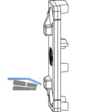 MACO Anpressverschluss verdeckt, Flgelteil 9V, ohne Beschlagsnut (220220)