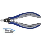 KNIPEX Przisions Elektronik Seitenschneider DIN 9654 sehr kleine Facette 125 mm