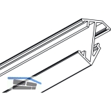 Aluminiumprofil MEC-3 schrg 3000 mm eloxiert