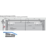 Gleitschiene GSR-EMF2-V/BG, silber