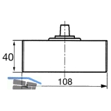 Bodentrschlieer DORMA BTS 84, EN 3 mit Feststellung 90