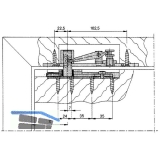 Zapfenband DORMA 8062 f. Holz- u. Alutren, verstellbar, Stahl verzinkt