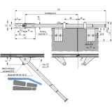 Schliefolgeregler SR Basis-1 fr Flgelbreiten bis 1600 mm, Stahl verzinkt