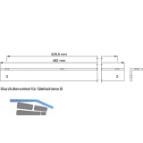 Sturzfutterwinkel fr Gleitschiene B