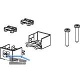 Endkappen- Aufbauset zu Aluprofil MEC-1, alufarbig