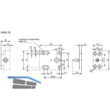 Kompaktverriegelung 1048.10 aufdrckend, 12/24 Volt