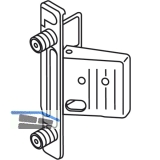 BLUM METABOX CLIP Frontbefestigung, Zarge M,K,H, EXPANDO, rechts, Stahl vern.