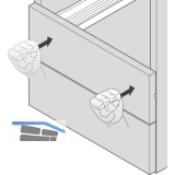 BLUM Krnerlehre METABOX ZML.1500, Kunststoff/Stahl