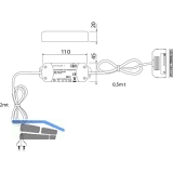 LED-Netzgert NG37, 12 V/DC, 10-fach Verteiler, Leistung 15 W