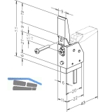 Riegelschaltkontakt 878