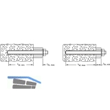 FISCHER FIS A M 8x110 Ankerstange 5.8 verzinkt bauaufsichtlich Zugelassen