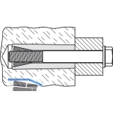 FISCHER M Dbel M 6 Nylon grau fr metrische Schrauben