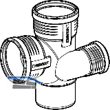 Geberit Abzweig PP-MD 87.5G