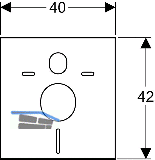 Geberit Schallschutzset fr