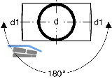 Geberit Silent-db20 Doppel-Abzweiger