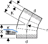 Geberit PE Bogen mit groem