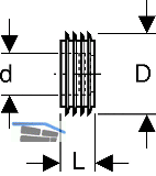 Geberit Splrohrinnenverbinder d 44 fr