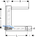 Geberit Mepla Heizkrperanschluss-Set