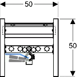 Geberit Duofix Traverse fr Waschtisch