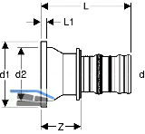 Geberit Mepla Vorpressbund d 75