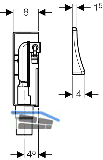 Geberit UP Siphon f WM und Trockner