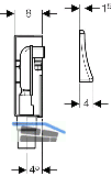 Geberit UP Siphon f WM m UP-Kasten