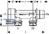 Geberit Verteiler 2-fach m. Steckanschl.