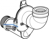 Geberit Urinalsiphon Tamaro komplett